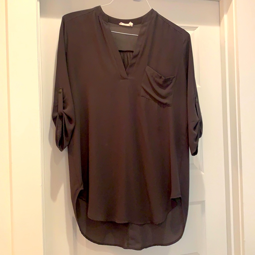 Army green tunic